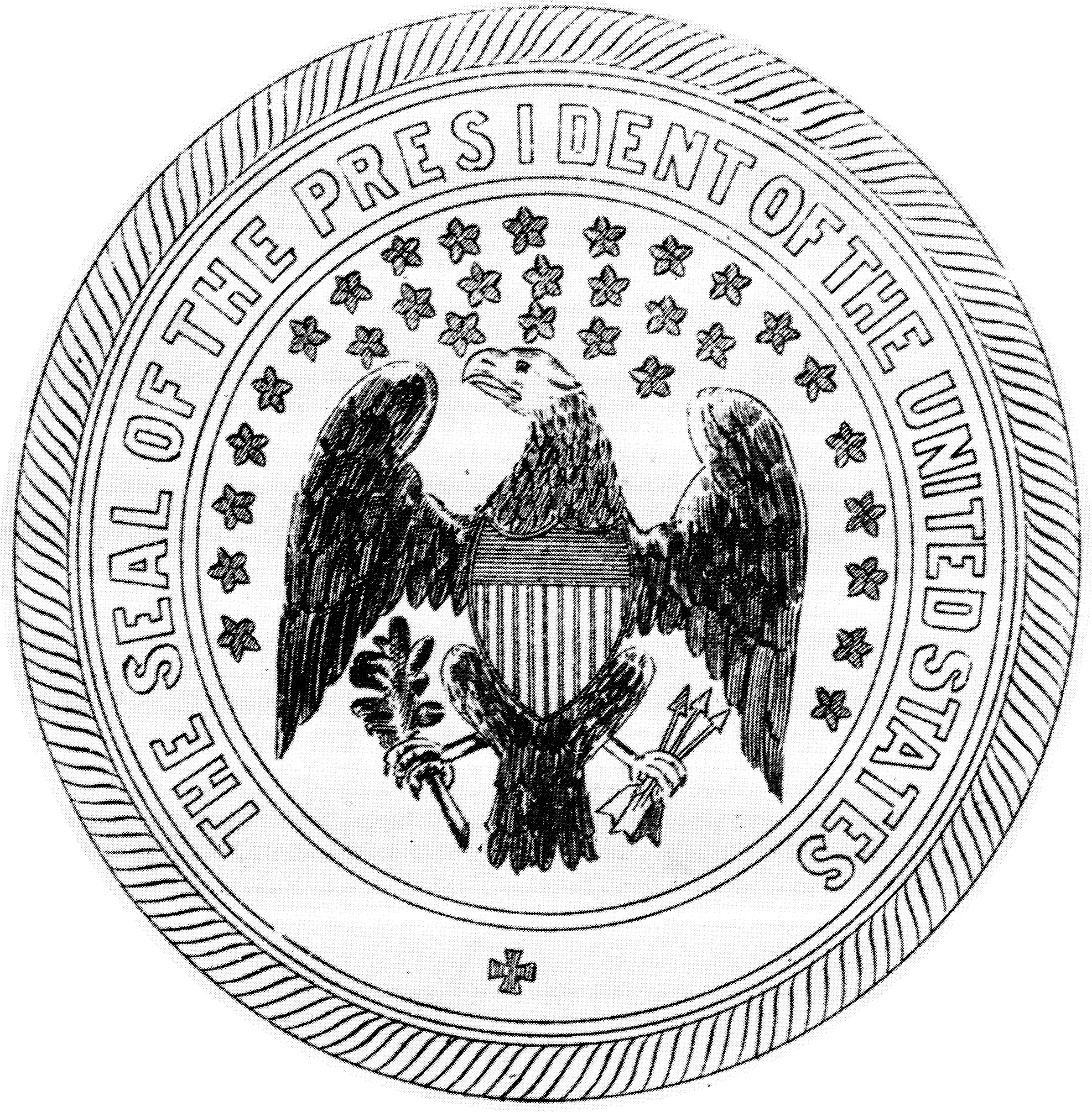 Presidential Seal circa 1850